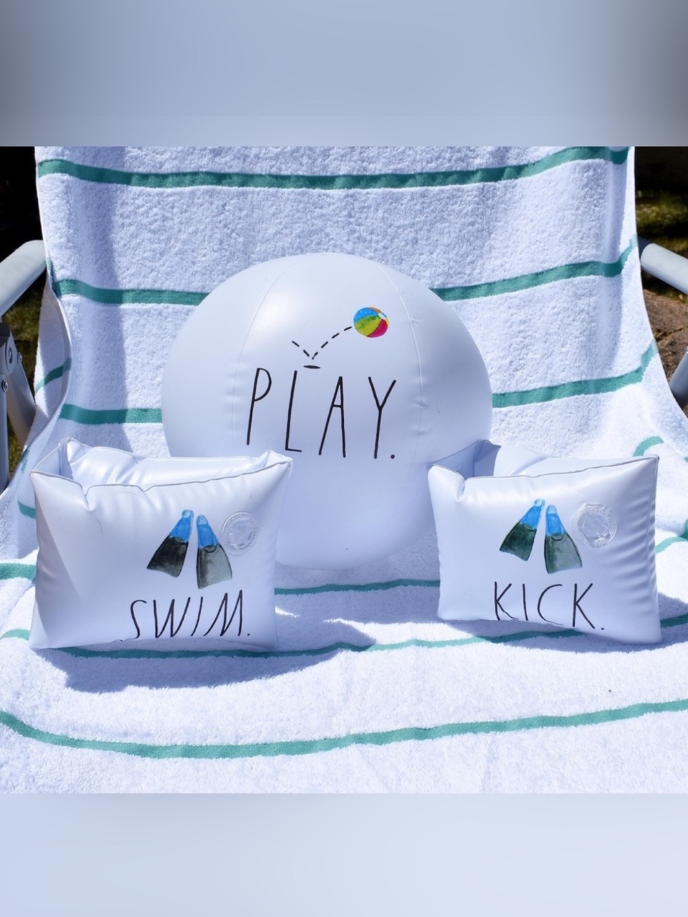 Rae Dunn swim and beach toys & floaties
